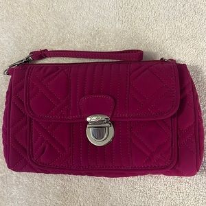 Fuchsia Clutch Wristlet (NWOT)